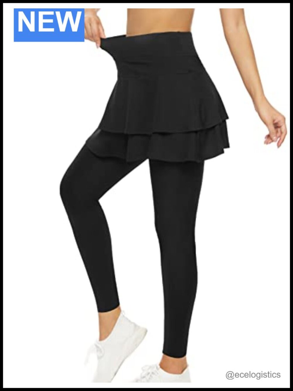 Tennis Skirted Leggings Women Golf Skort with Pockets High Rise Athletic